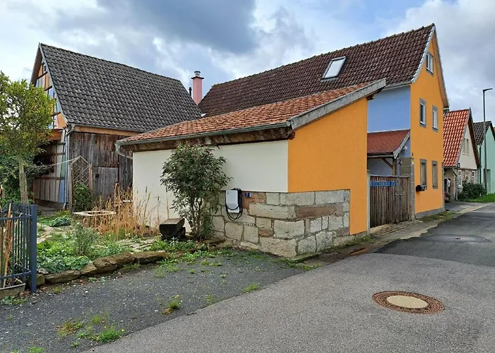 아파트 Kimmelsbacher Hof - Sauna & Naturpool & Seminarraum Bundorf